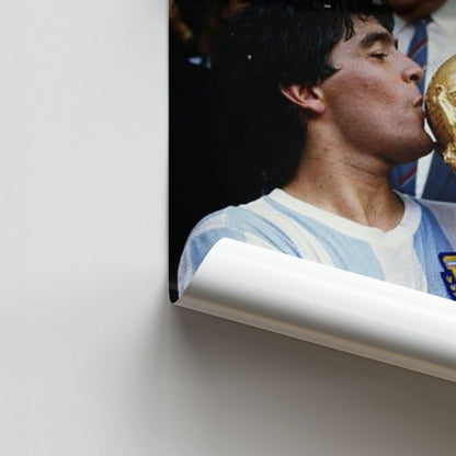 Diego Maradona Cup Poster