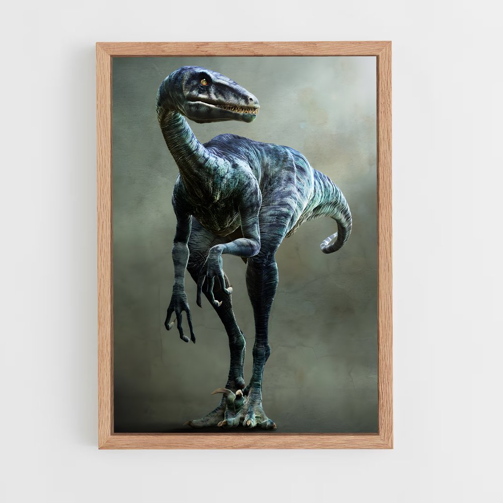 dinosaur-1 cadre Bois clair