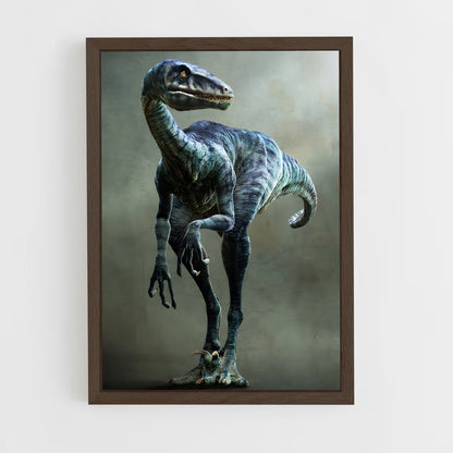 dinosaur-1 cadre Bois foncé