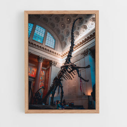 dinosaur-2 cadre Bois clair