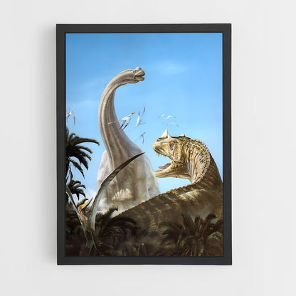 dinosaur-3 cadre Noir