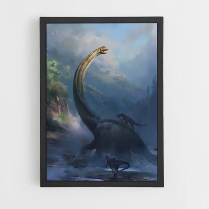 dinosaur-5 cadre Noir