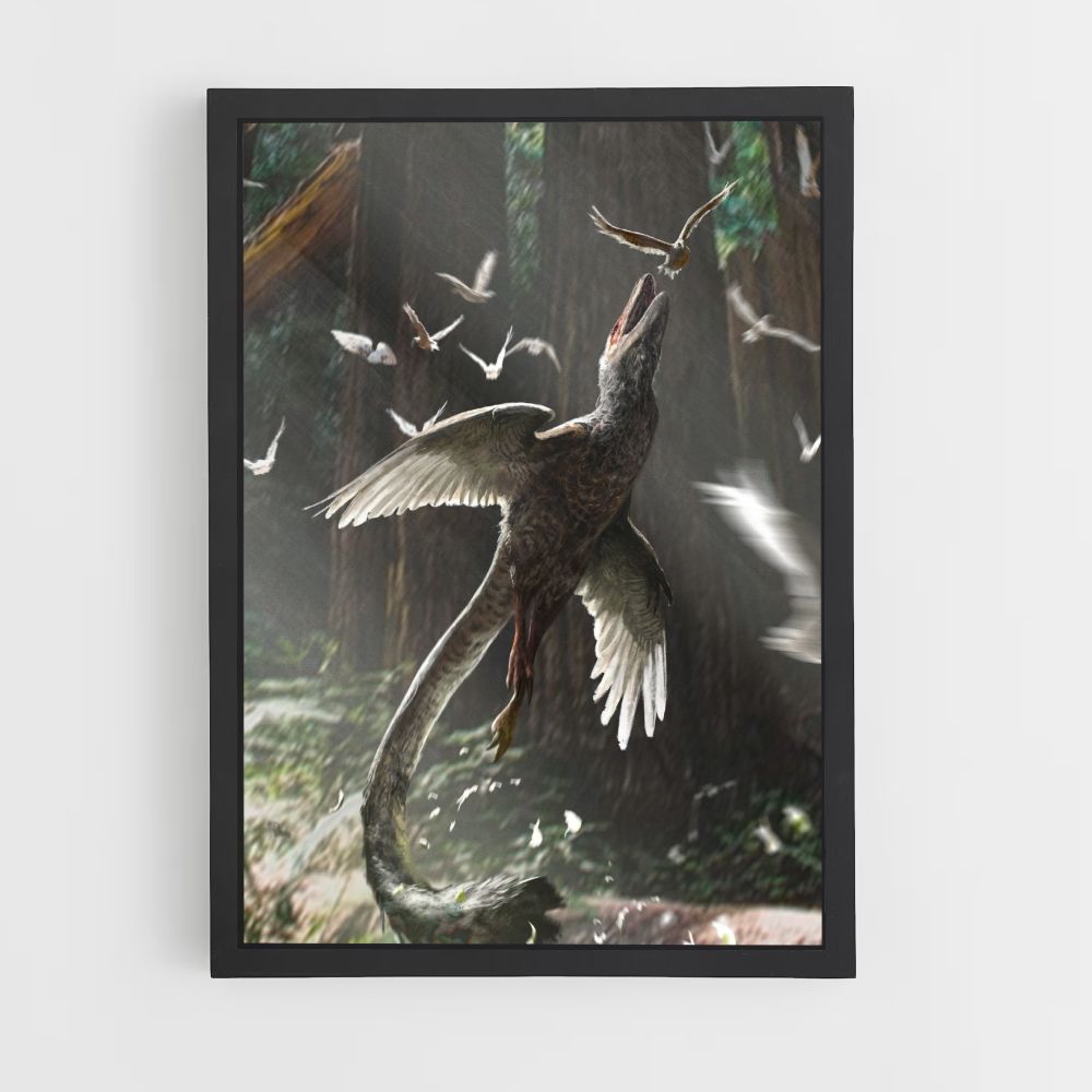 Realistic Dinosaur Poster