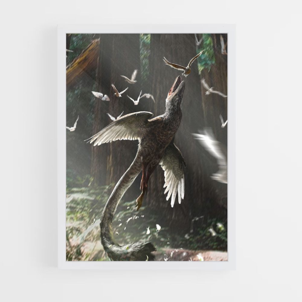 Realistic Dinosaur Poster