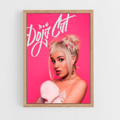 doja-cat-2 cadre Bois clair