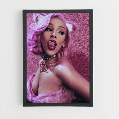 Doja Cat Ears Poster