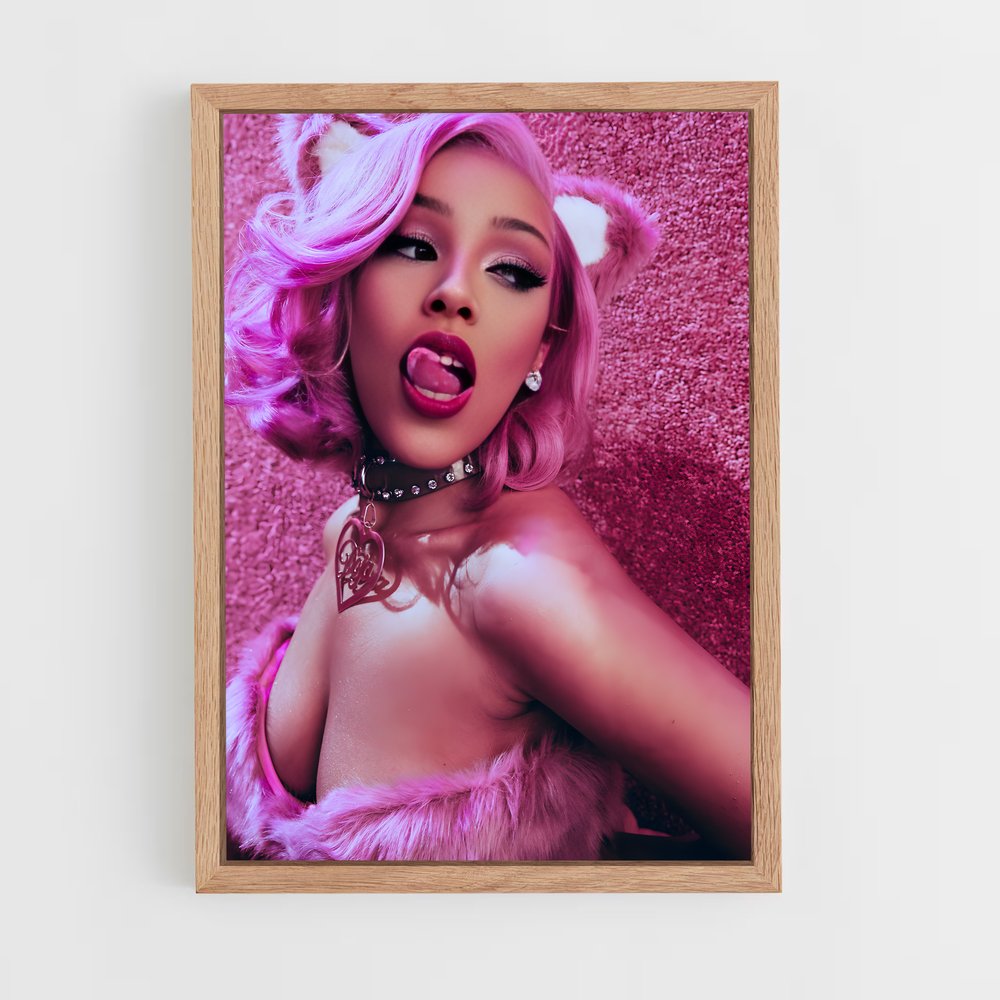 Poster Doja Cat Ears | Aesthetic Posters