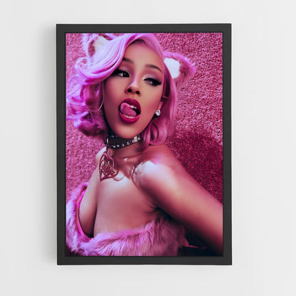 doja-cat-3 cadre Noir