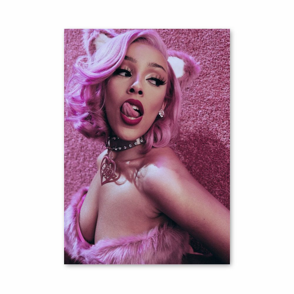 Doja Cat Ears Poster