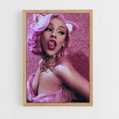 Doja Cat Ears Poster