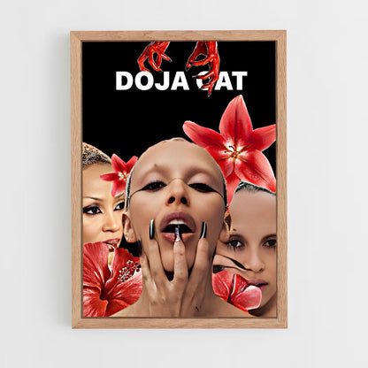 doja-cat-6 cadre Bois clair
