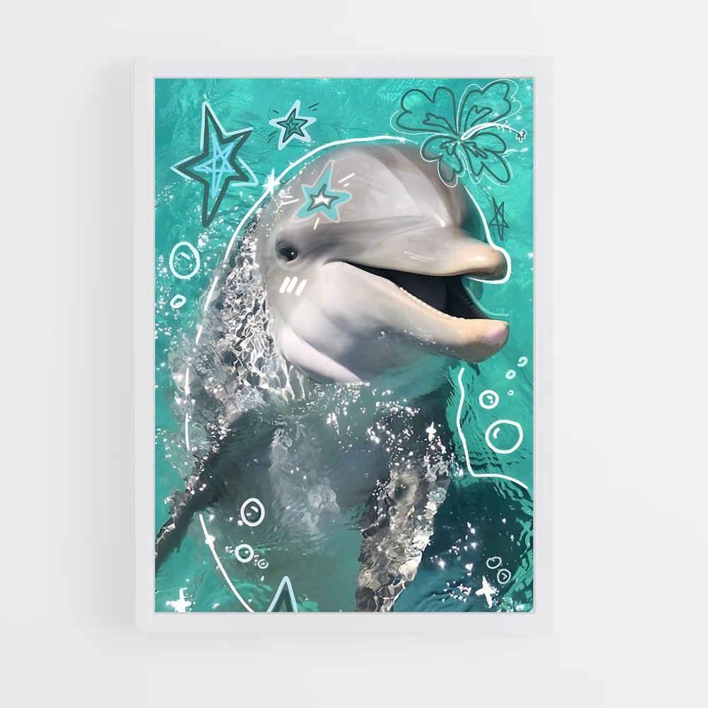 dolphin-1 cadre Blanc