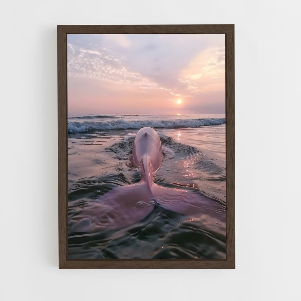 dolphin-6 cadre Bois foncé