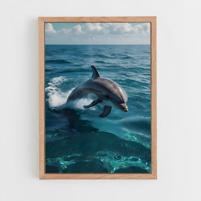 dolphin-9 cadre Bois clair