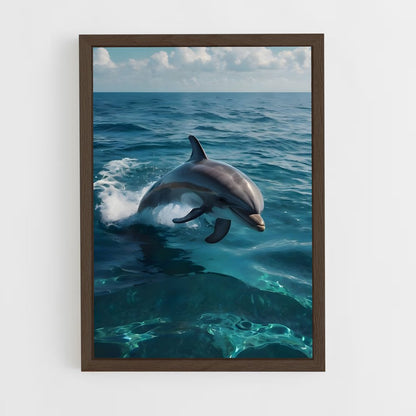 dolphin-9 cadre Bois foncé