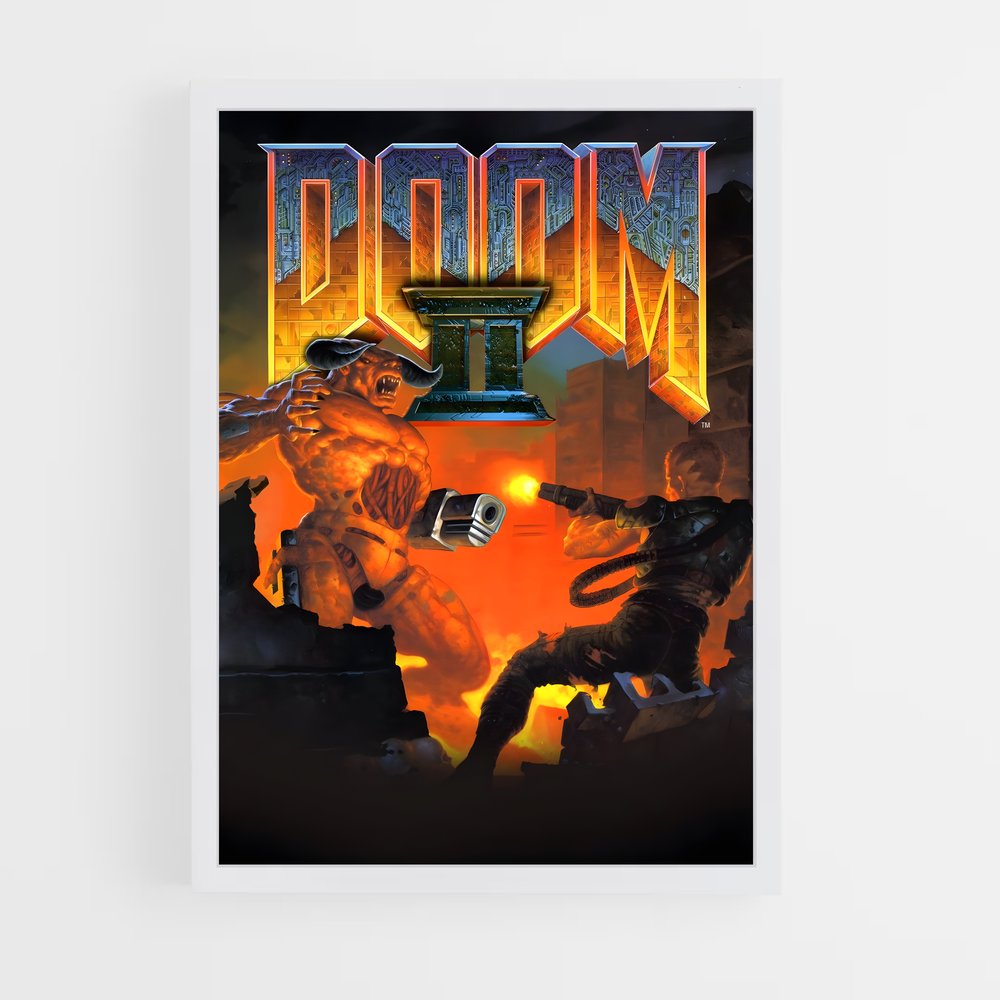 doom-10 cadre Blanc
