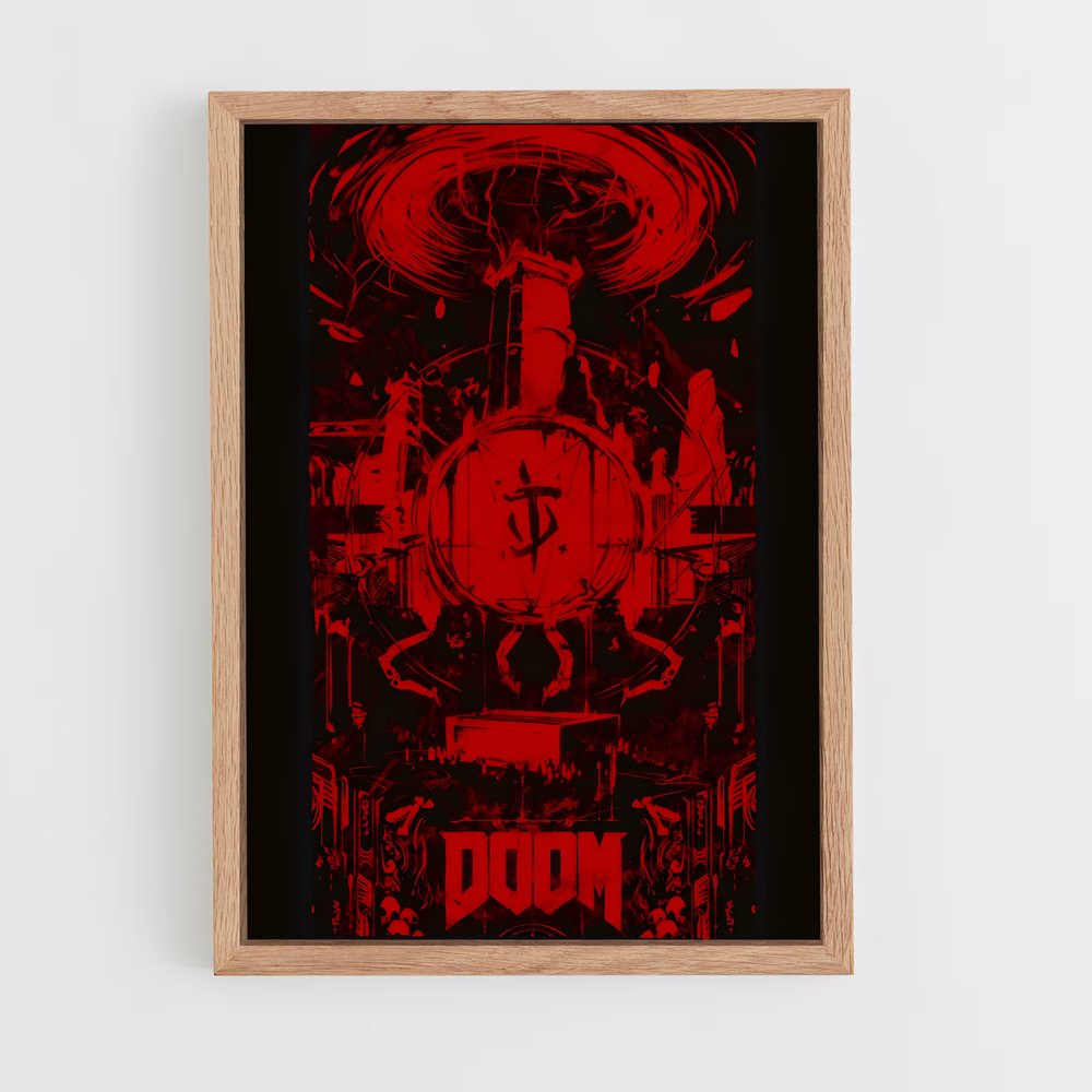 doom-8 cadre Bois clair