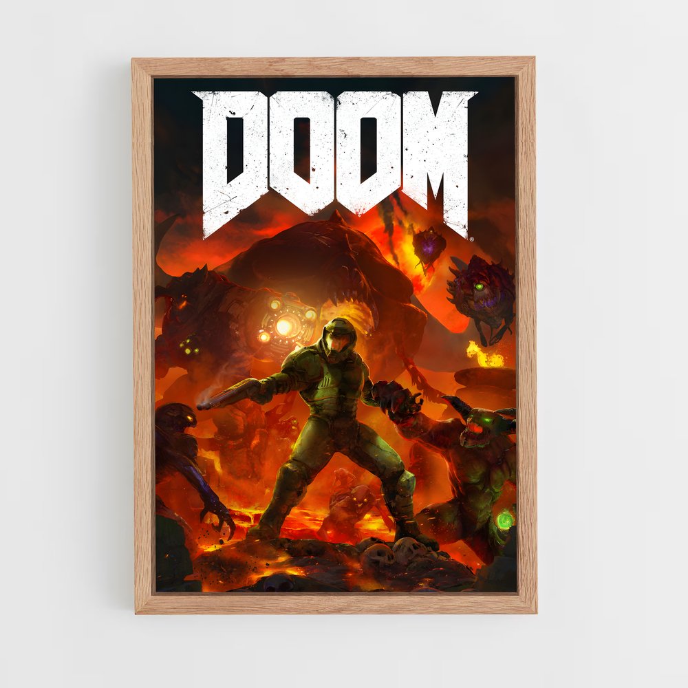 doom-9 cadre Bois clair