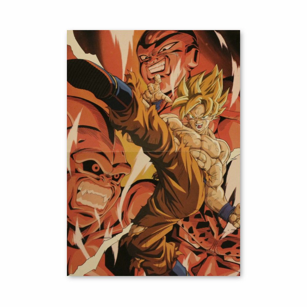 Poster Goku vs Frieza vs Boo: 1993 Edition