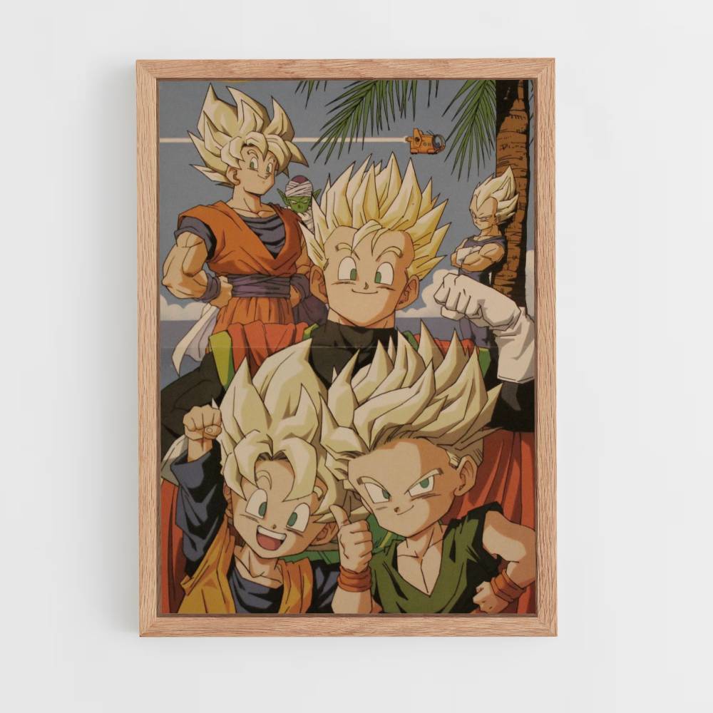 Poster Super Saiyan: 1993 Edition