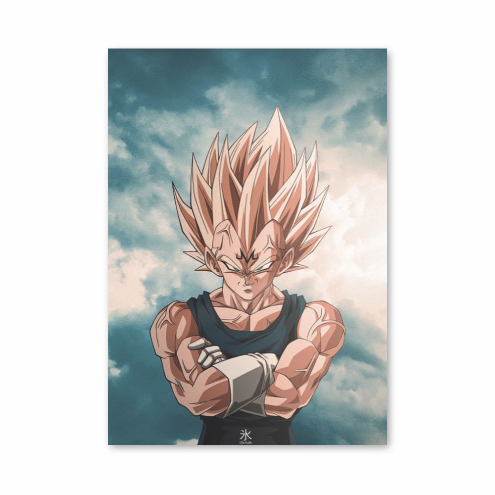 Majin Vegeta Poster