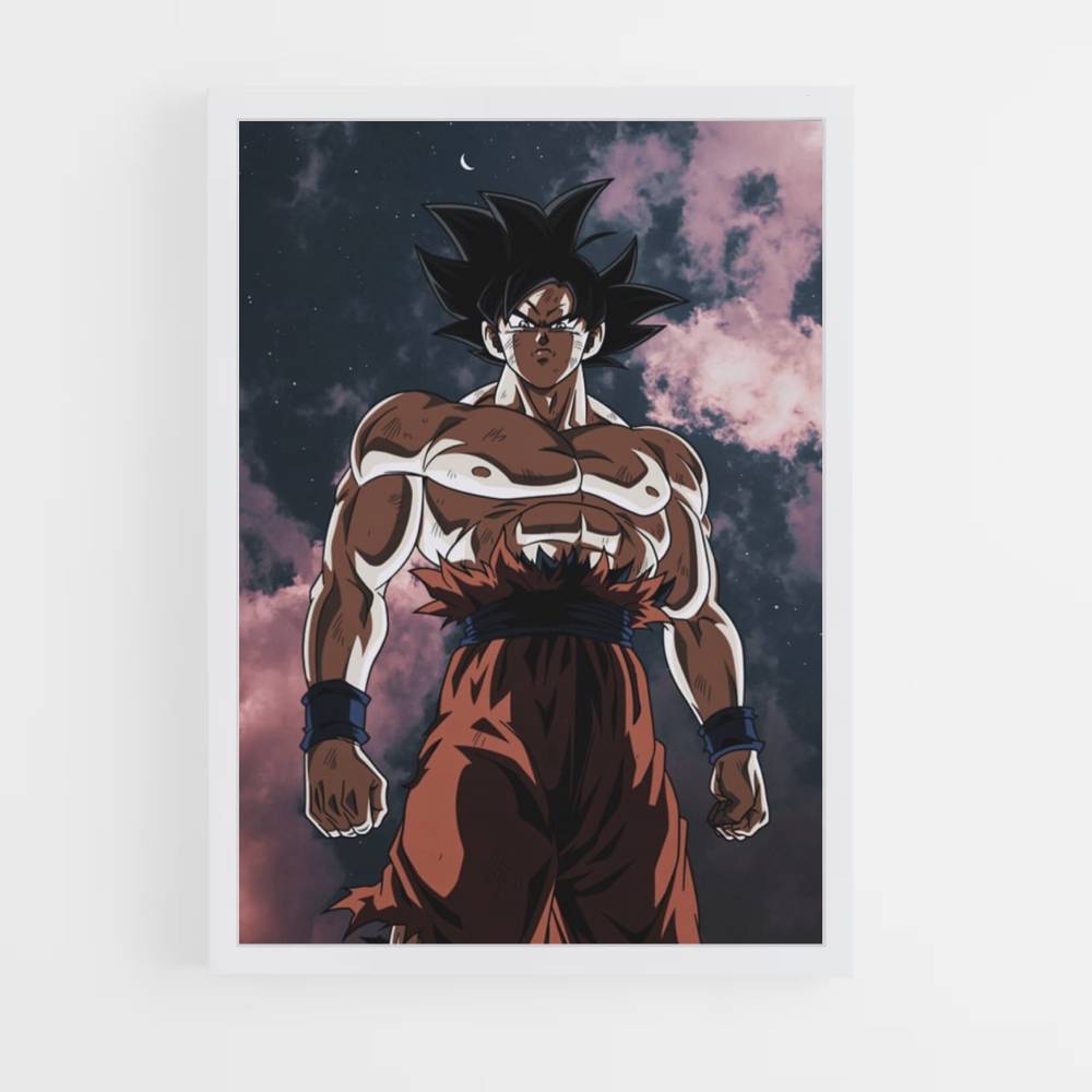 Poster San Goku Aesthetic