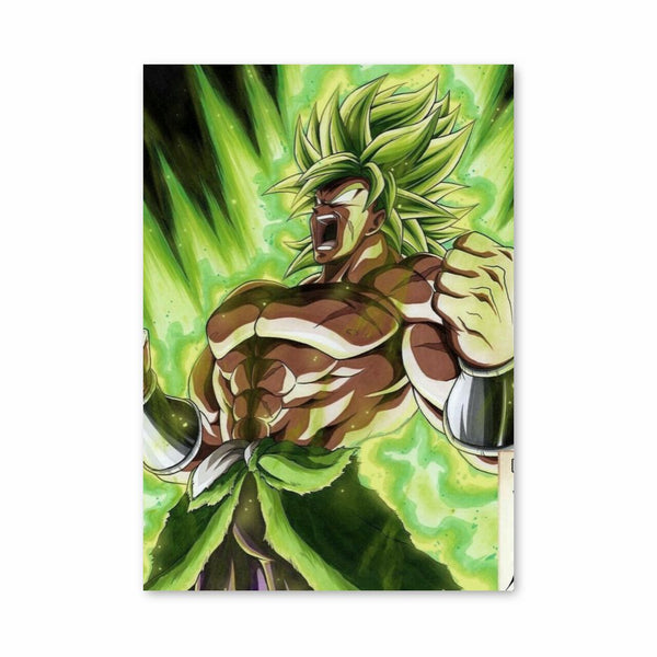 Poster Broly Rage | Aesthetic Posters