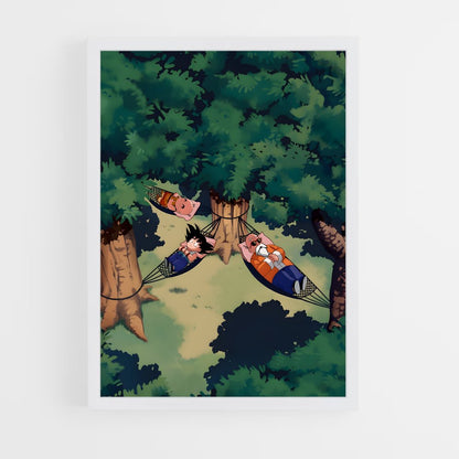dragon-ball-24 cadre Blanc