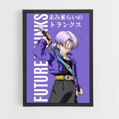 Poster Trunks Purple