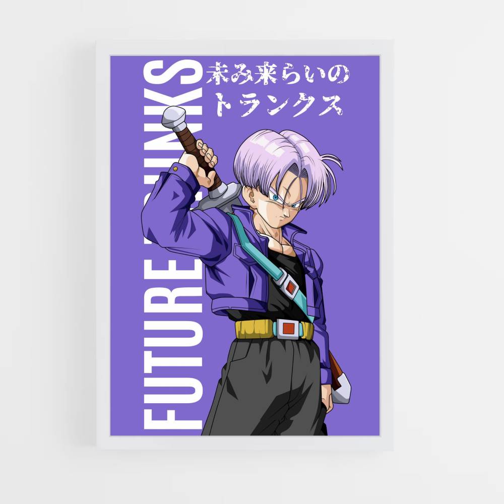 Poster Trunks Purple