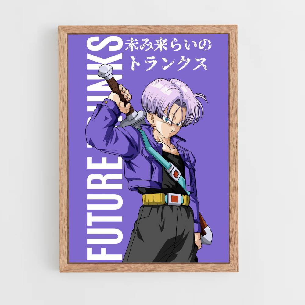 Poster Trunks Purple