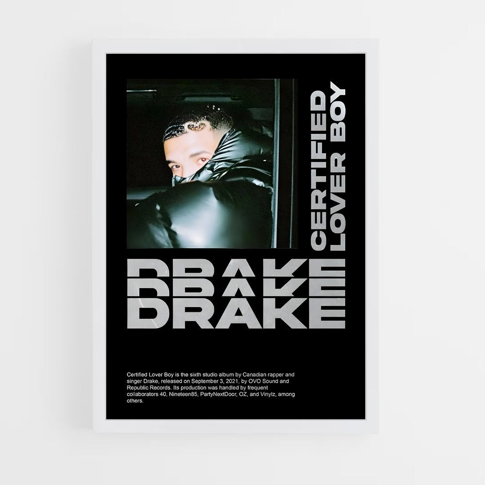 drake-2 cadre Blanc