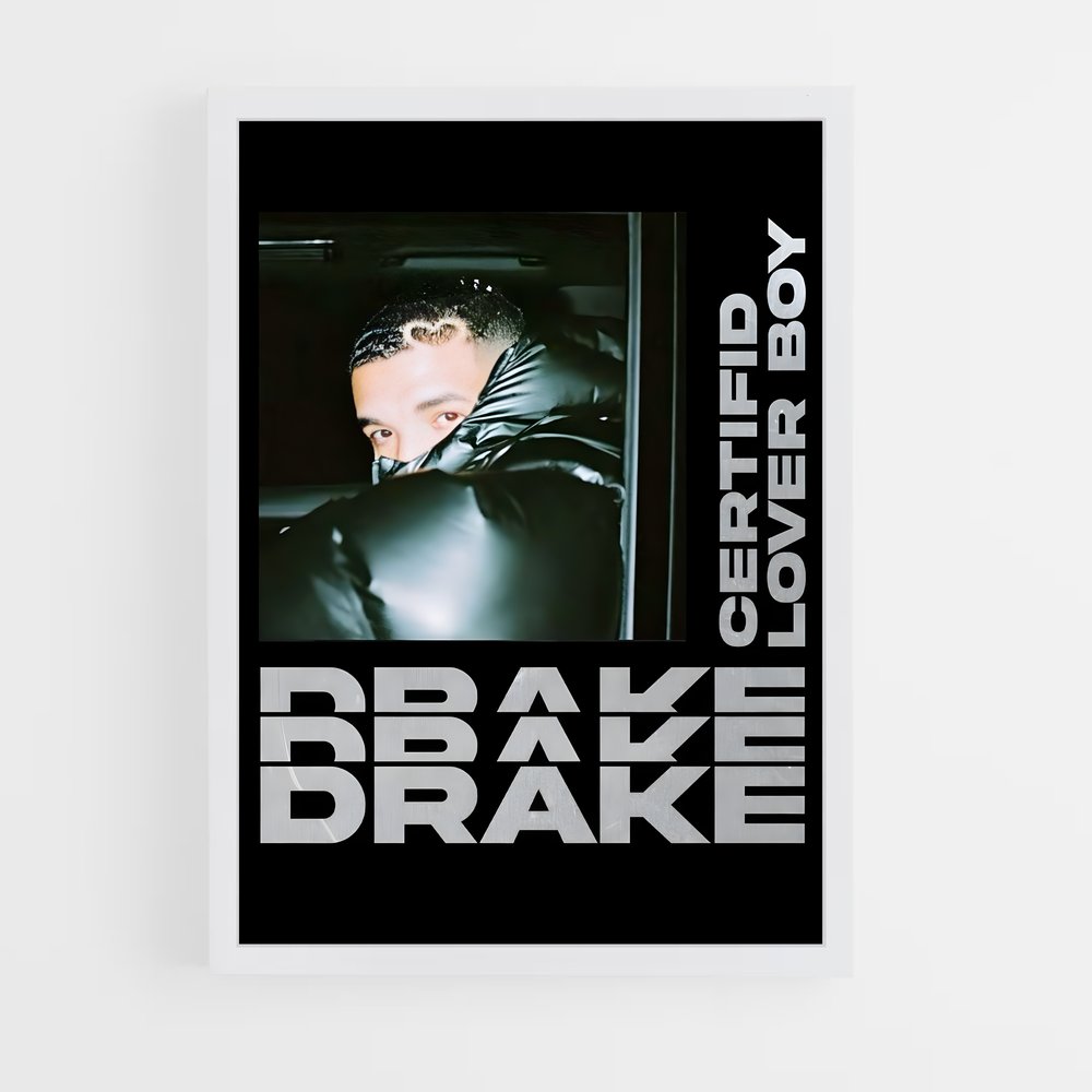 drake-6 cadre Blanc