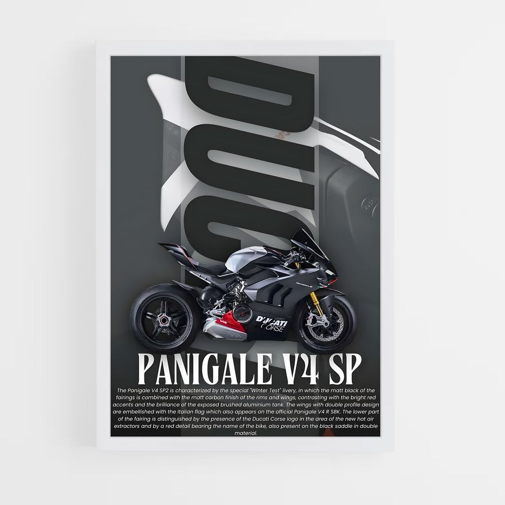 ducati-10 cadre Blanc