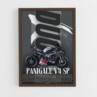 ducati-10 cadre Bois foncé