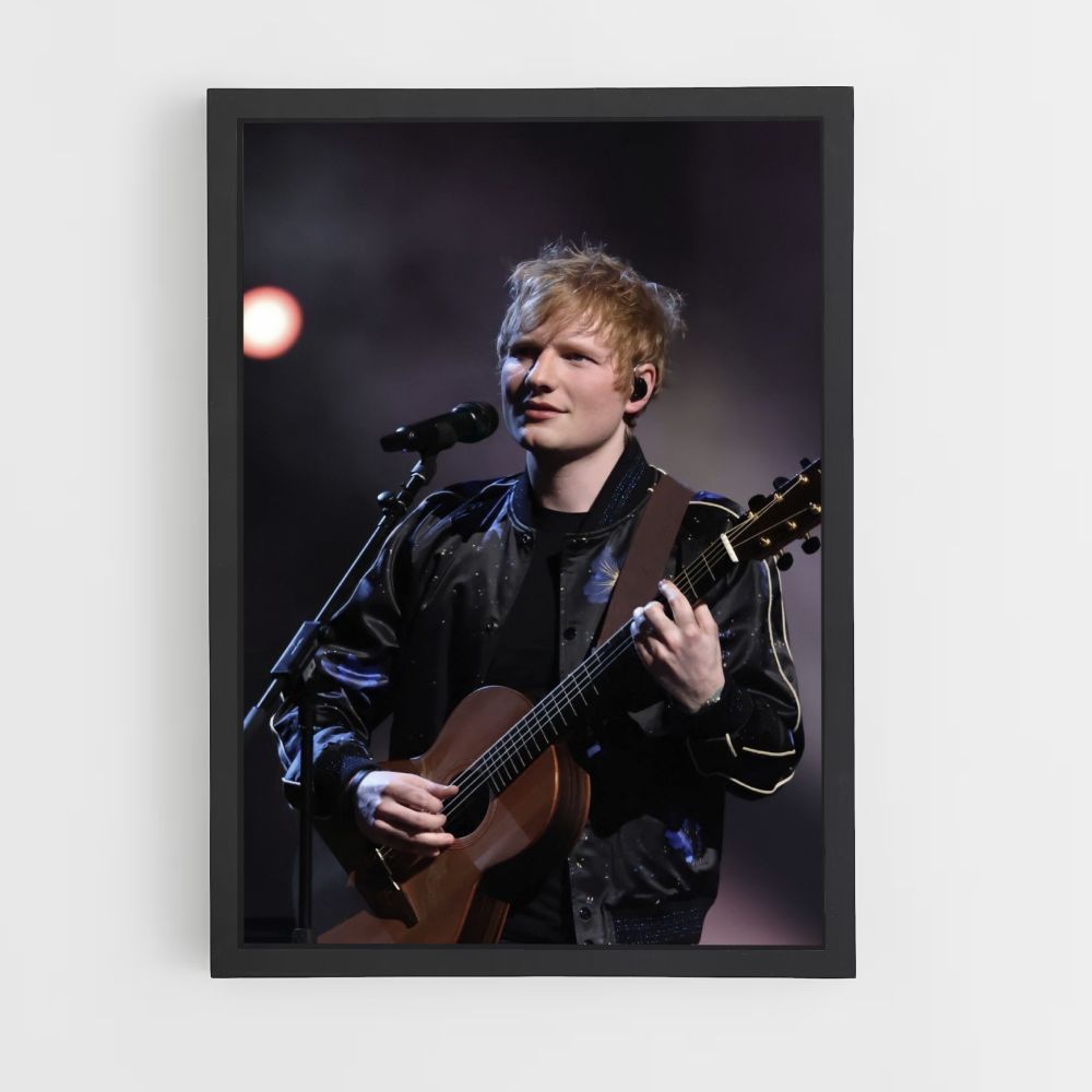 Ed Sheeran Concert Poster