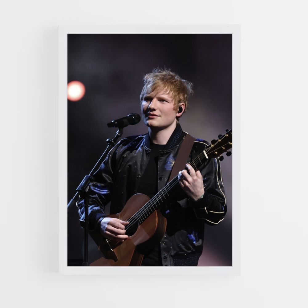 Ed Sheeran Concert Poster