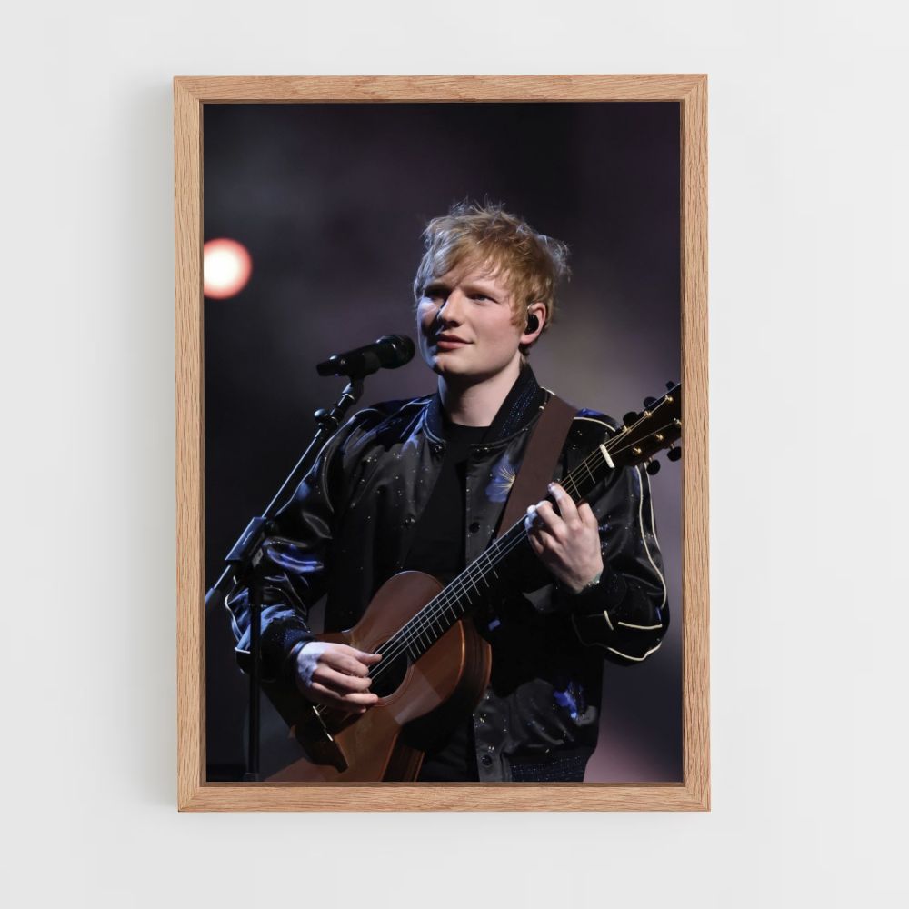 Ed Sheeran Concert Poster