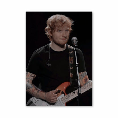 Ed Sheeran Guitar Poster