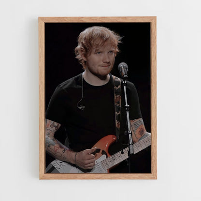 Ed Sheeran Guitar Poster