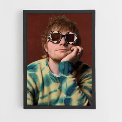 Ed Sheeran Glasses Poster