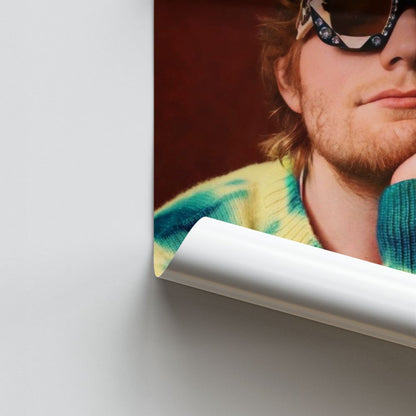 Ed Sheeran Glasses Poster