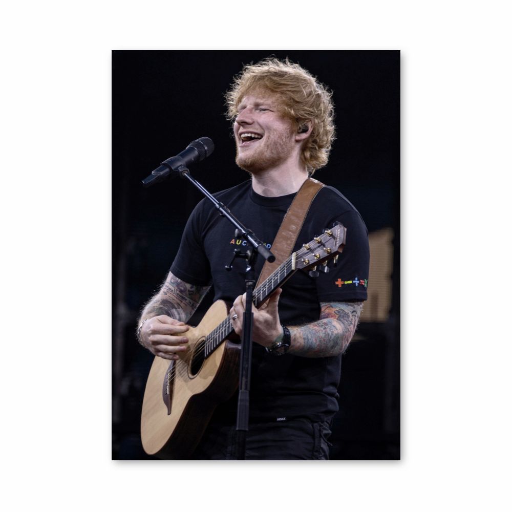 Ed Sheeran Music Poster