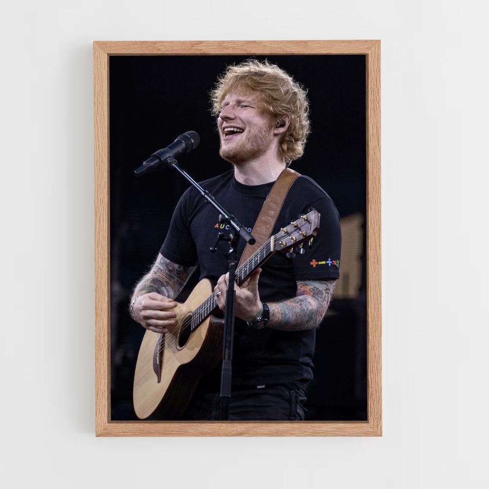 Ed Sheeran Music Poster