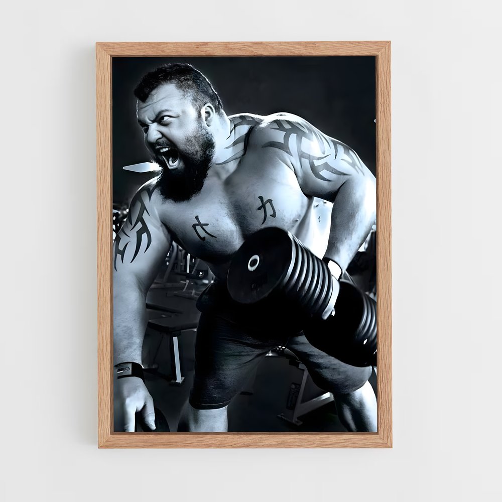 eddie-hall-1 cadre Bois clair