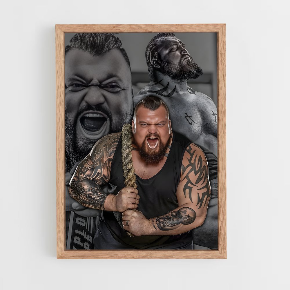 eddie-hall-2 cadre Bois clair