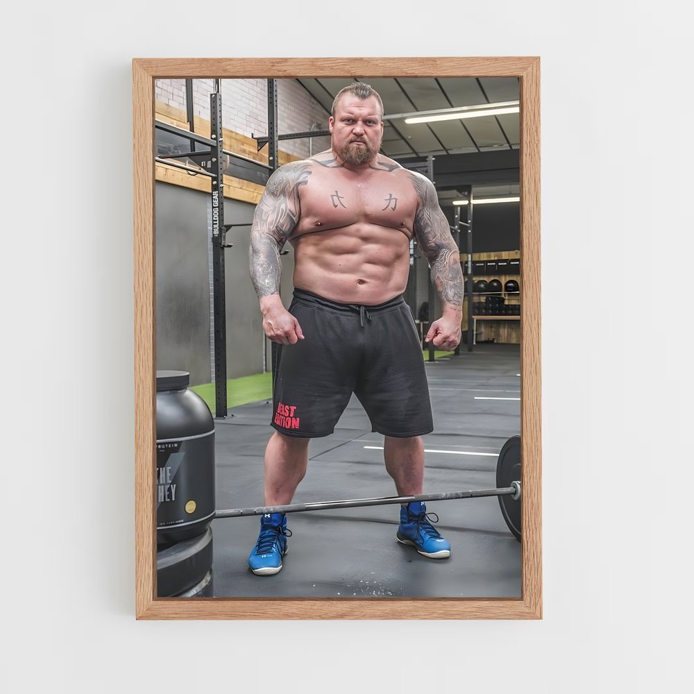 eddie-hall-5 cadre Bois clair