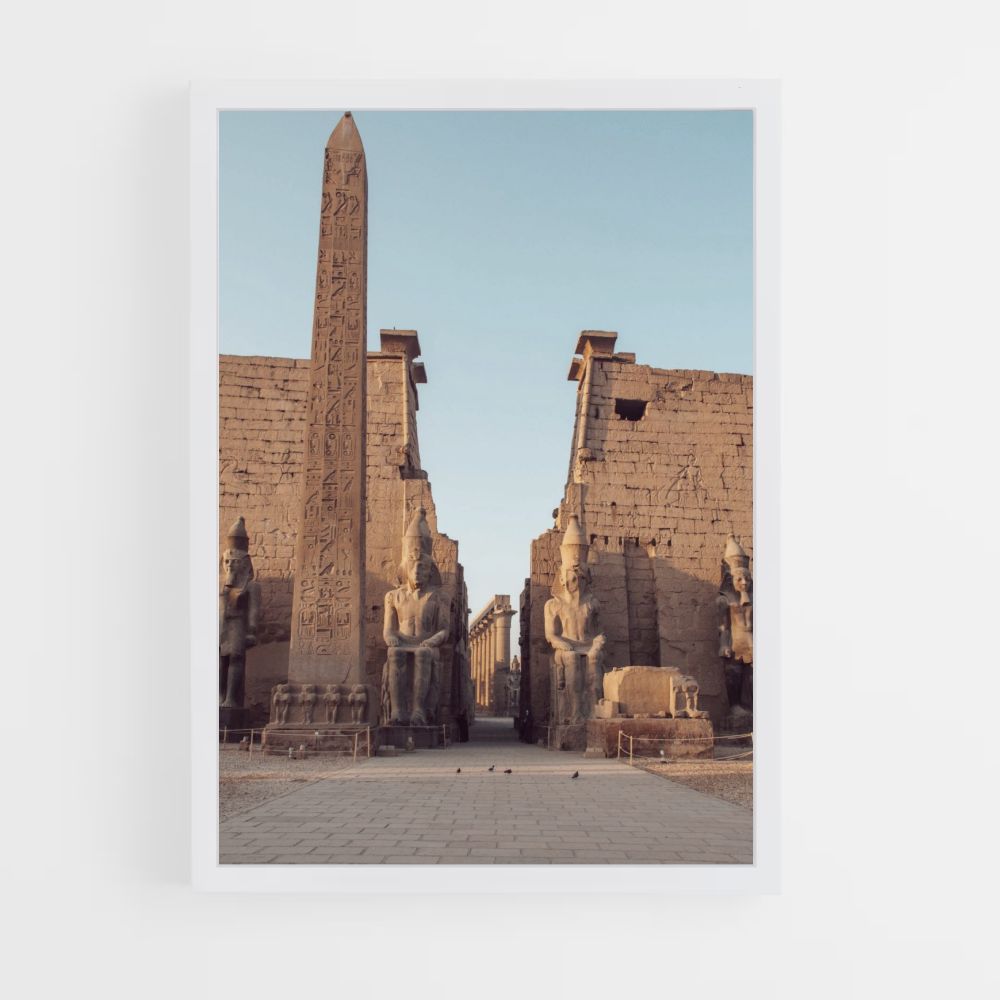 Egypt Ruin Poster