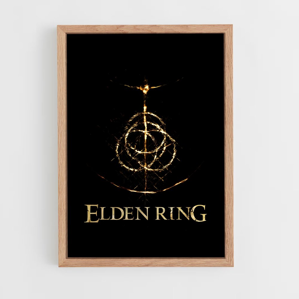 elden-ring-8 cadre Bois clair