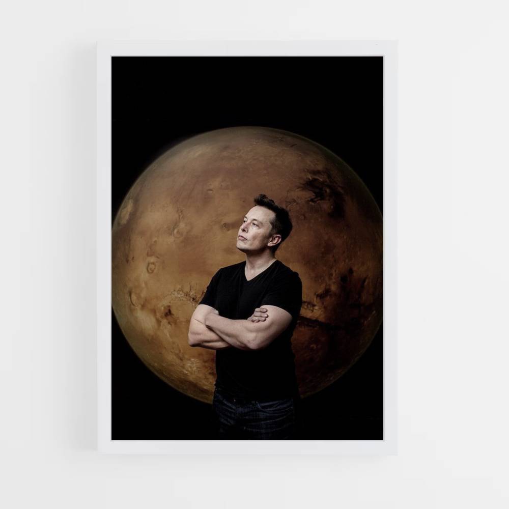 Poster Elon Musk March